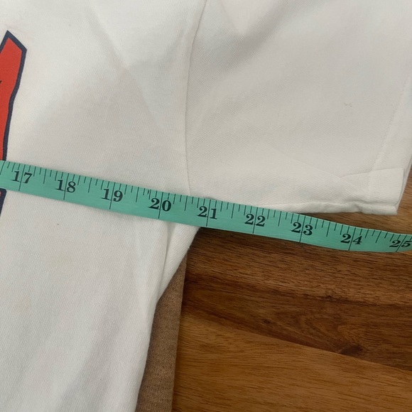 Jerzees Cream Tee with Bold Orange Virginia Design - Picture 13 of 13